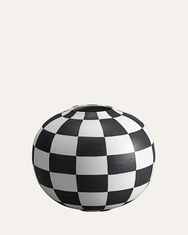 Small Damier Vase