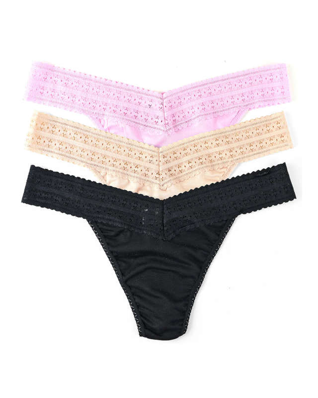 Dream Original-Rise Jersey Thongs 3-Pack