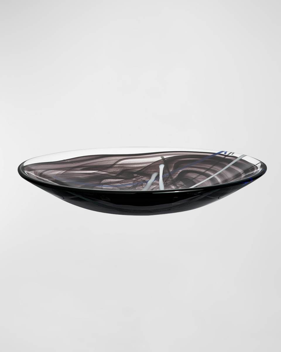 Contrast Black Platter