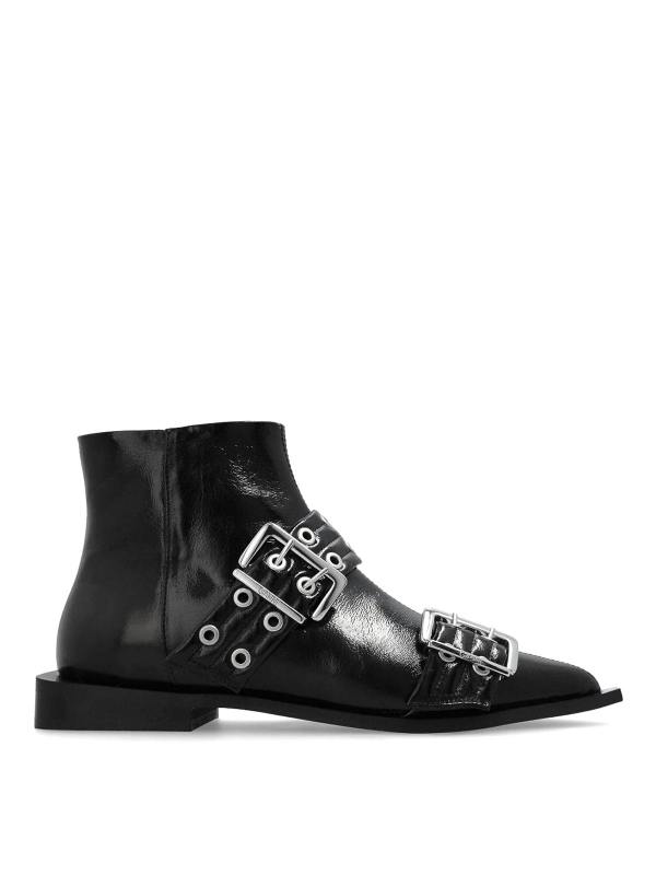 Ganni Bottes - Noir