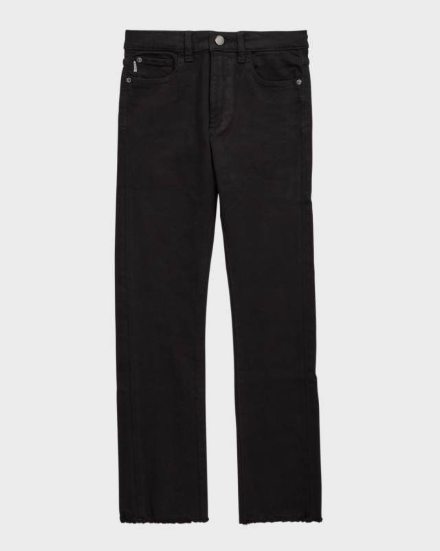 Girl's Emie High Rise Straight-Leg Denim Jeans, Size 7-20