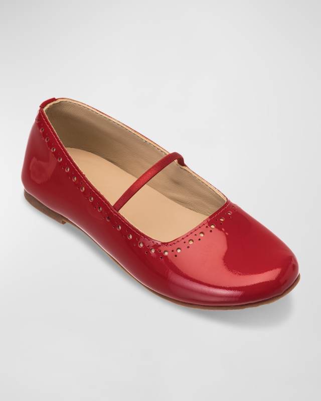 Girl's Sasha Ballerina Flats, Baby/Toddler/