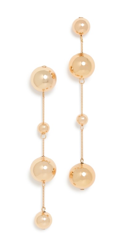 Cult Gaia Adrienne Earrings Shiny Brass