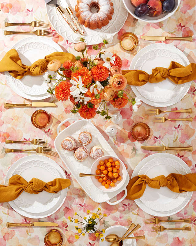 Wicker Creek 12-Piece Dinnerware Set