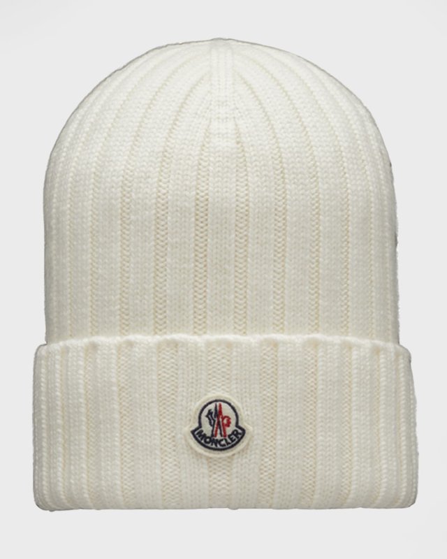 Wool Ribbed Beanie