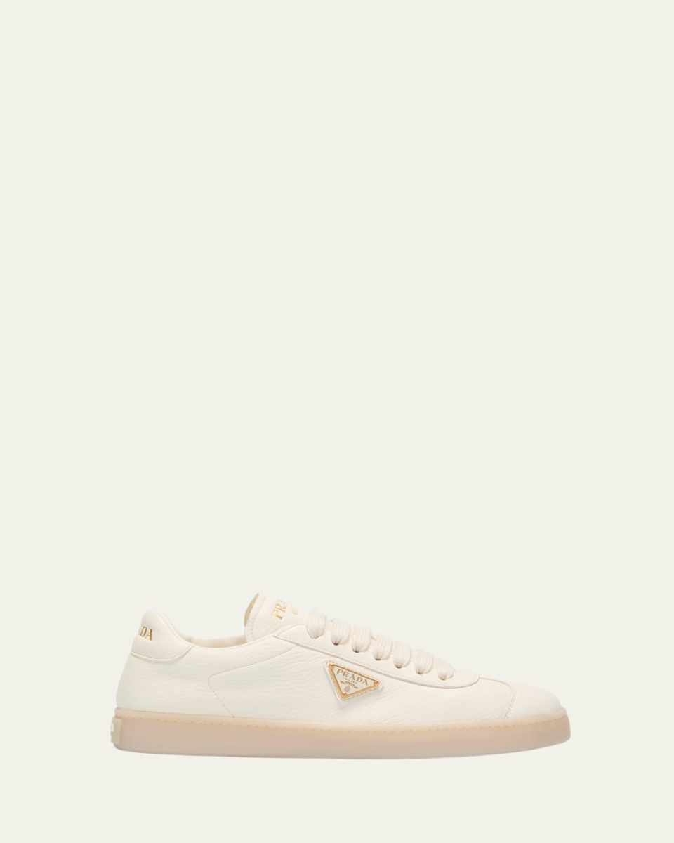 Lane Leather Low-Top Sneakers
