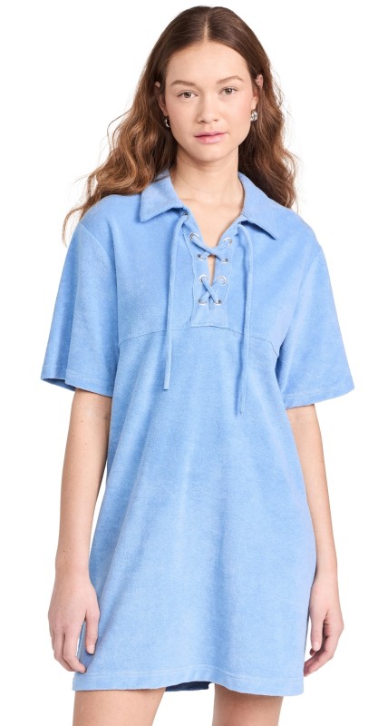 BAUM UND PFERDGARTEN Janya Dress Azurine Blue