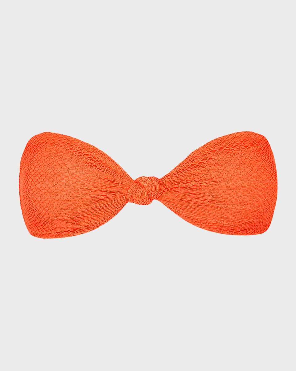 Solid Jessie Bandeau Bikini Top