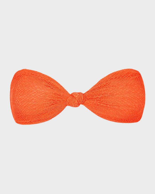 Solid Jessie Bandeau Bikini Top
