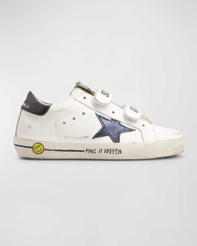 Girl's Old School Low-Top Sneakers, Baby/Toddler