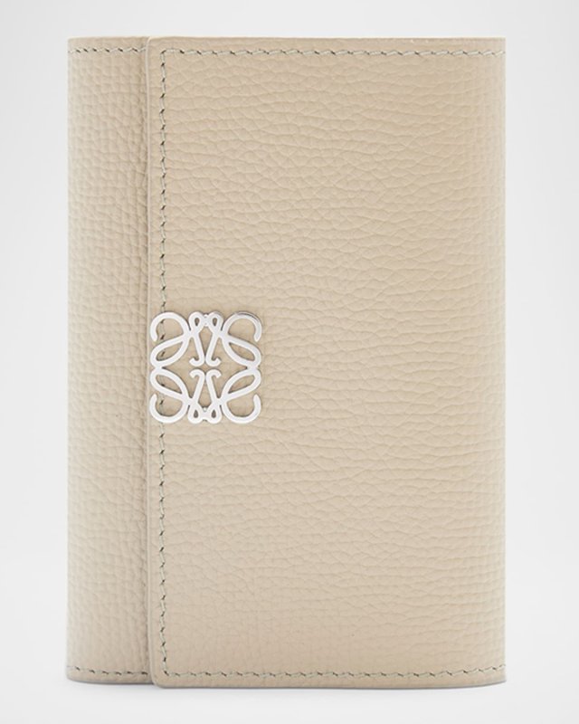 Small Anagram Leather Wallet