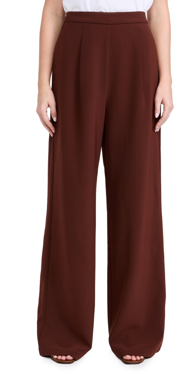 Andrea Iyamah Atta Bootcut Pants Cinnamon