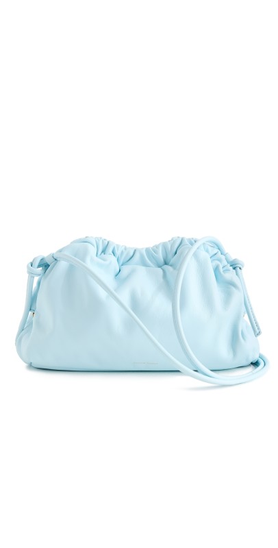 Mansur Gavriel Mini Cloud Clutch Ice