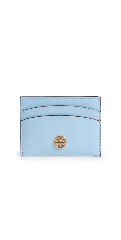 Tory Burch Robinson Degrade Card Case Pale Lapis