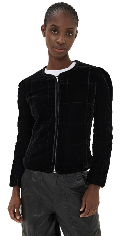 Isabel Marant Djanet Velvet Jacket Black