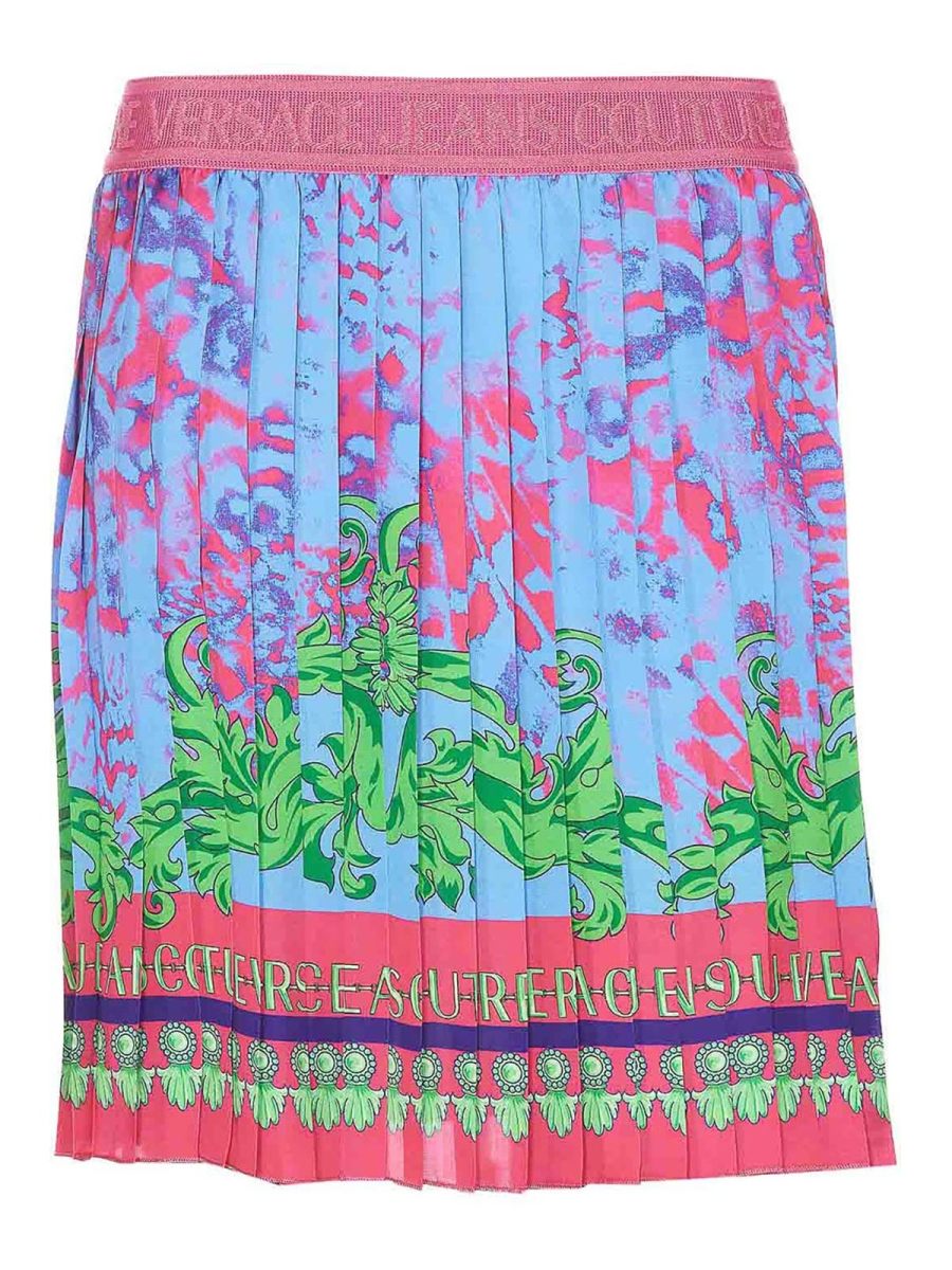 Versace Jeans Couture Jupe Midi - Multicolore