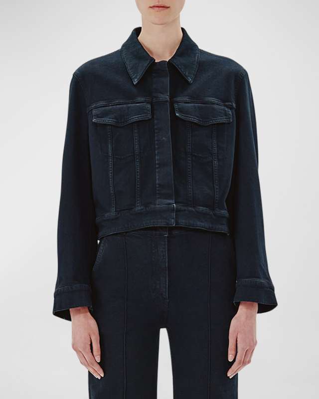 Cropped Denim Jacket