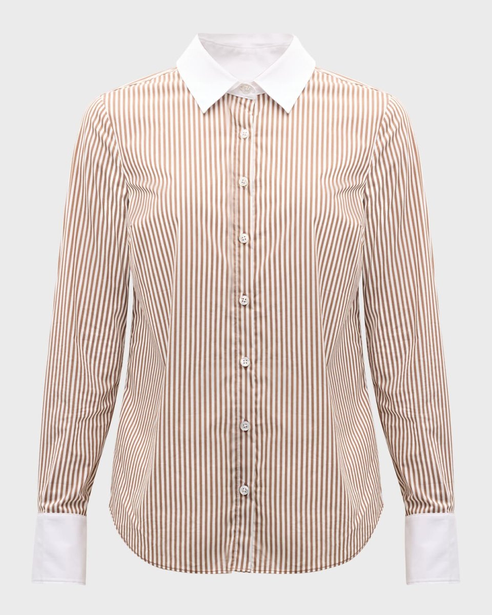 Marisol Classic Stripe Shirt