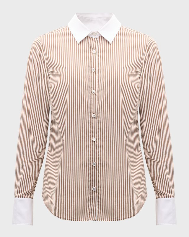 Marisol Classic Stripe Shirt