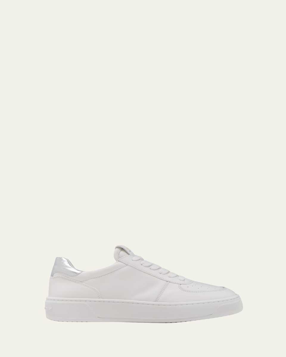 Courtside Metallic Low-Top Sneakers