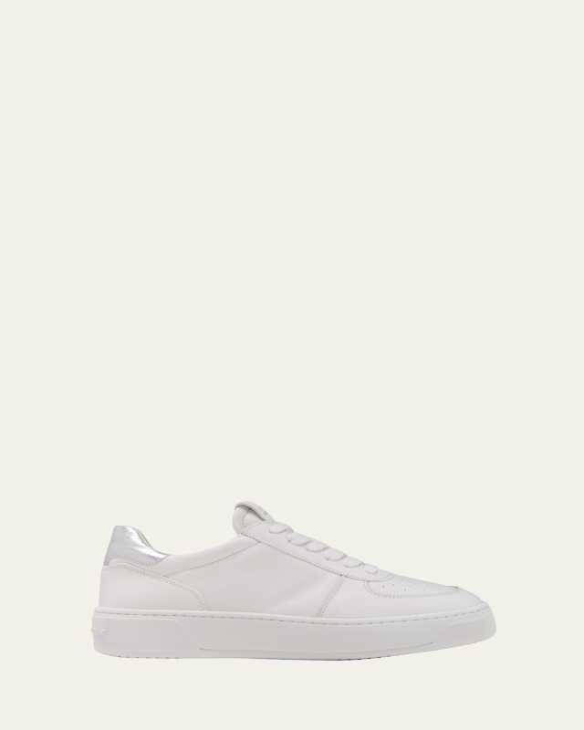 Courtside Metallic Low-Top Sneakers
