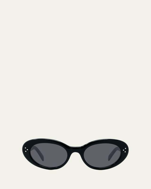 Acetate Cat-Eye Sunglasses