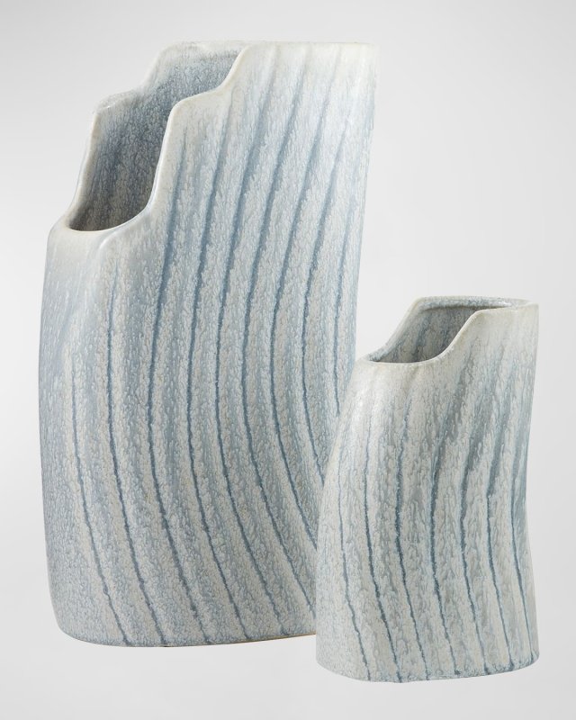 Casio Ceramic Vases, Set of 2
