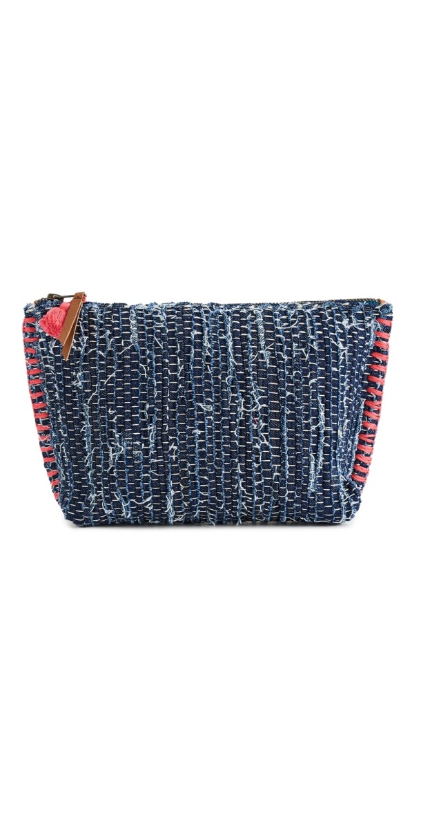 Mercado Global Cristina Cosmetic Pouch Denimology
