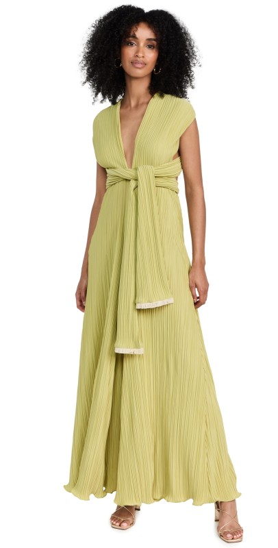 Maylé Vásquez Quisqueya Jumpsuit Lime