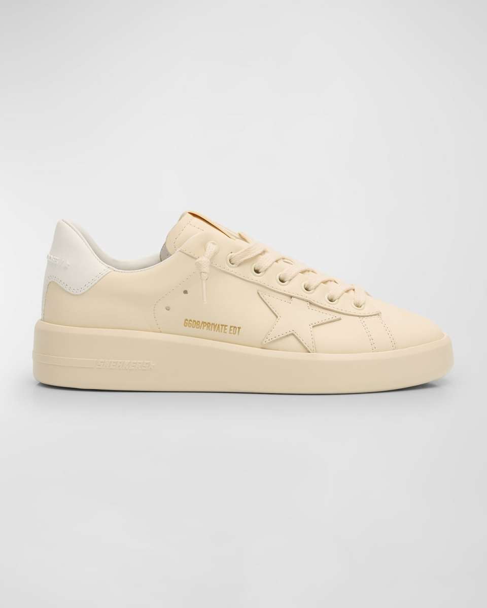 Purestar Bicolor Leather Low-Top Sneakers