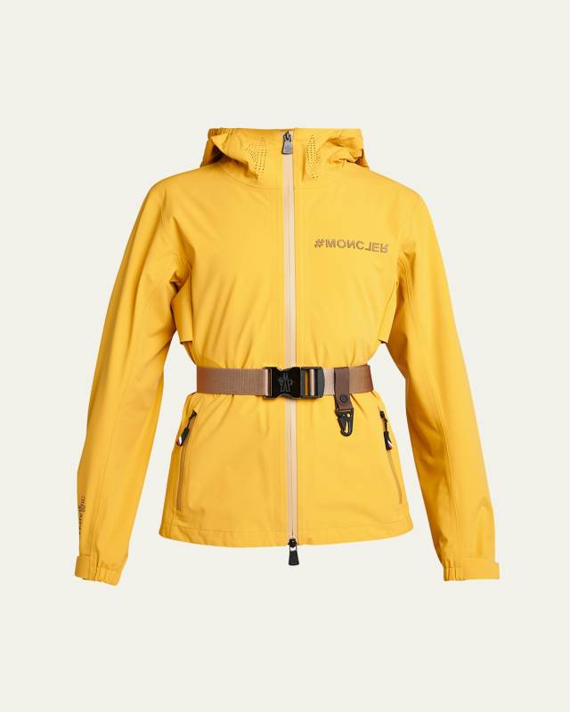 Fex Water-Repellent Belted Jacket