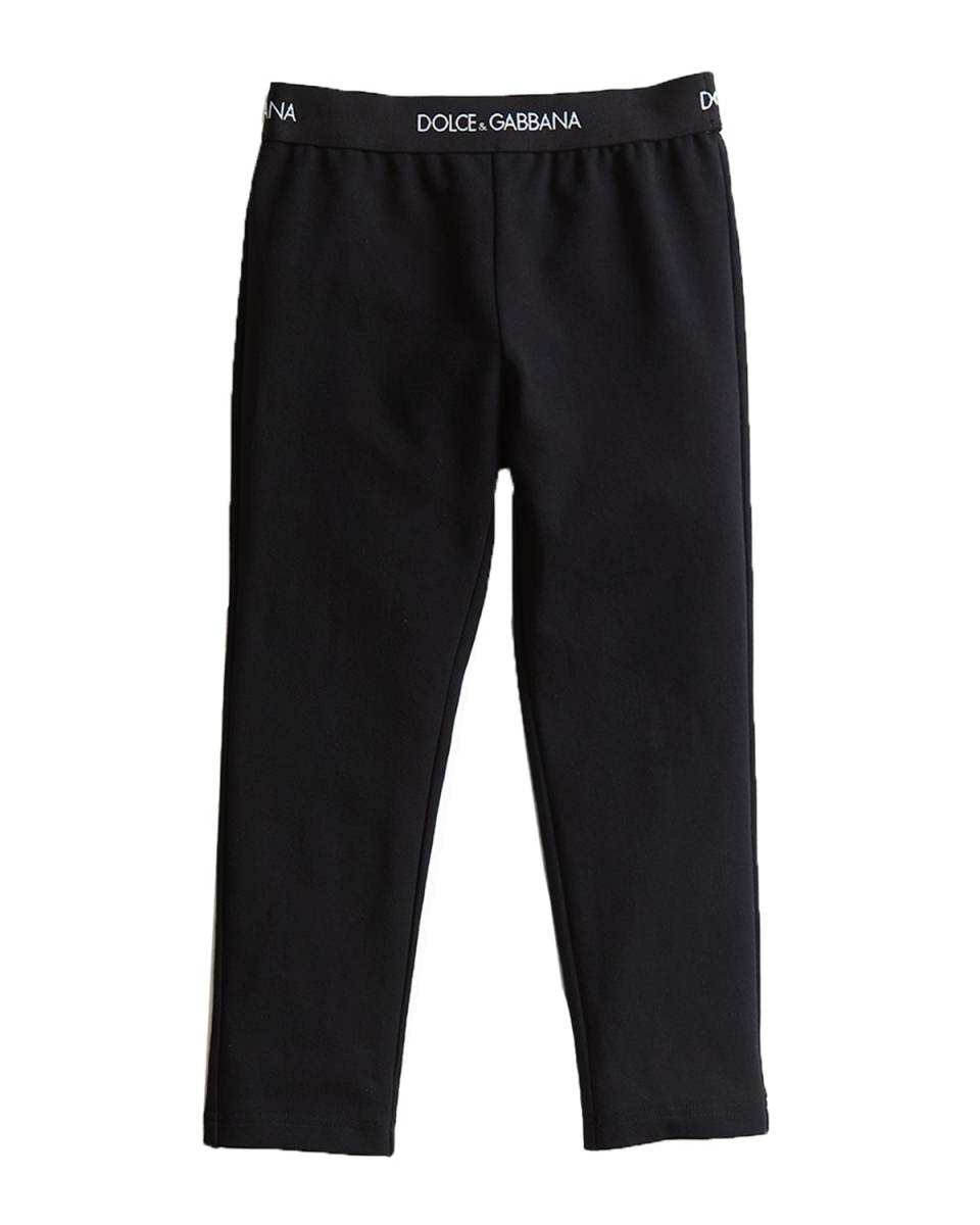 Girl's Logo-Print Leggings, Size 8-12