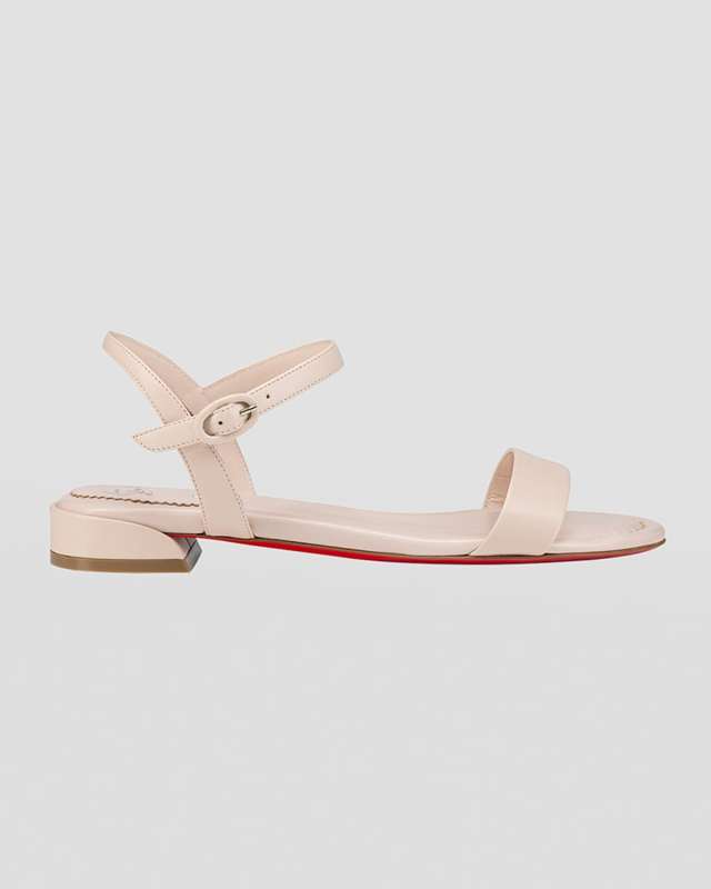Sweet Jane Red Sole Ankle-Strap Sandals