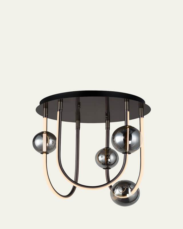Dreamer 18" 3-Light LED Flush Mount