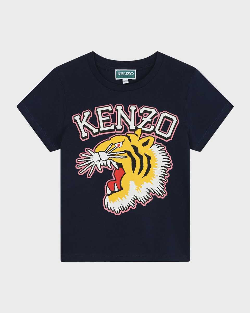 Boy's Tiger Graphic Logo-Print T-Shirt, Size