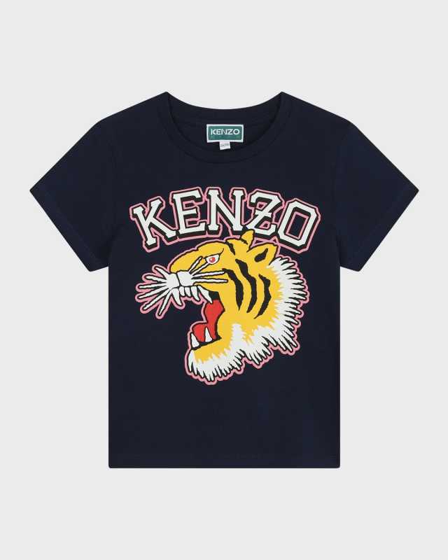 Boy's Tiger Graphic Logo-Print T-Shirt, Size