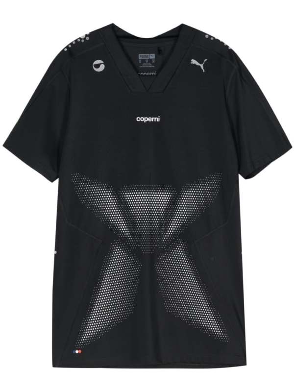X Puma rubberised-logo T-shirt