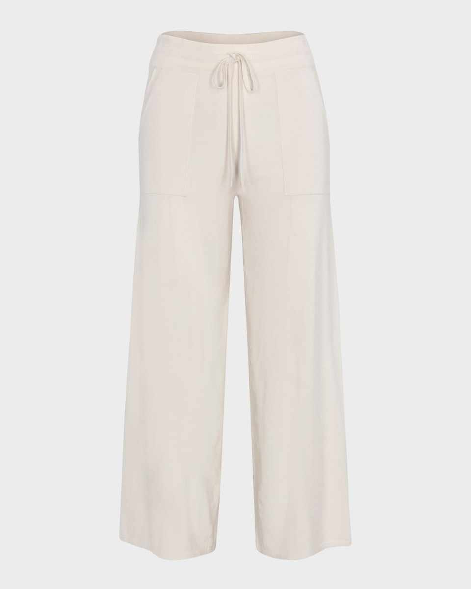 Veronica Cropped Flare Sweater Pants