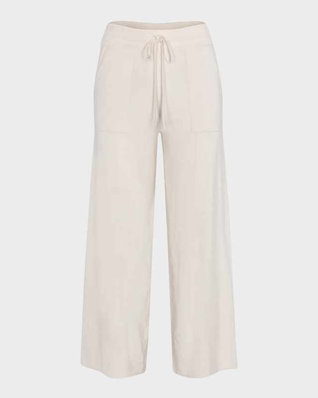 Veronica Cropped Flare Sweater Pants
