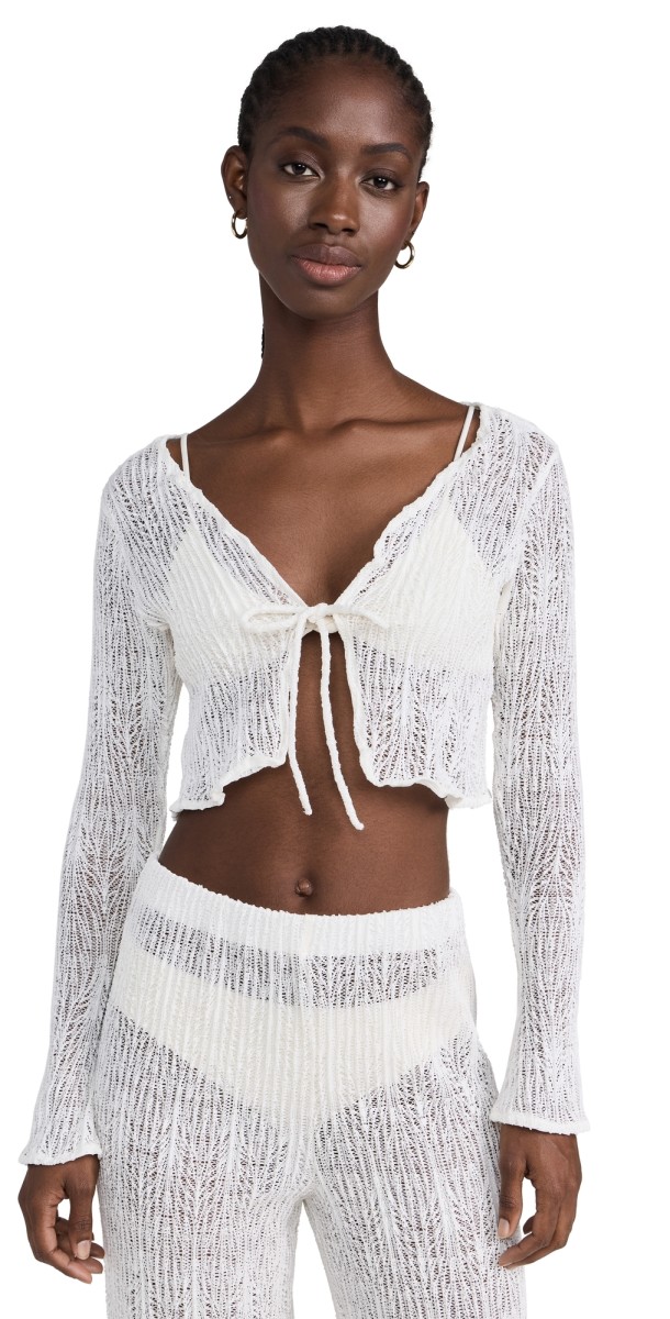 Peixoto Jesse Top Ivory Weave