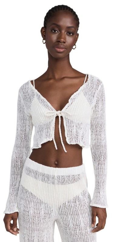Peixoto Jesse Top Ivory Weave