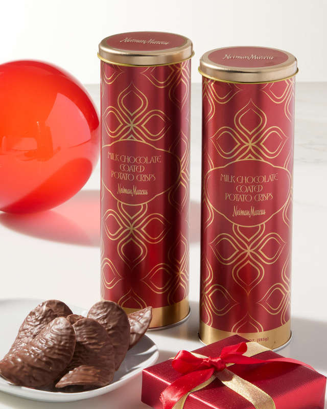 Milk Chocolate Potato Crisp Duo
