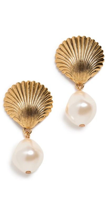 Jennifer Behr Alana Earrings Gold