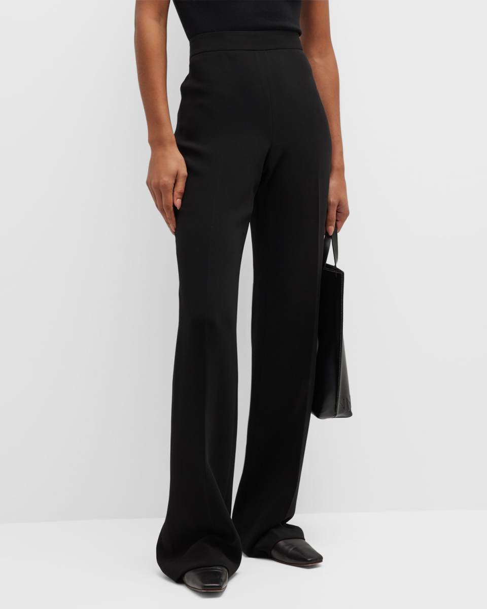 Gates High-Rise Flare Pants