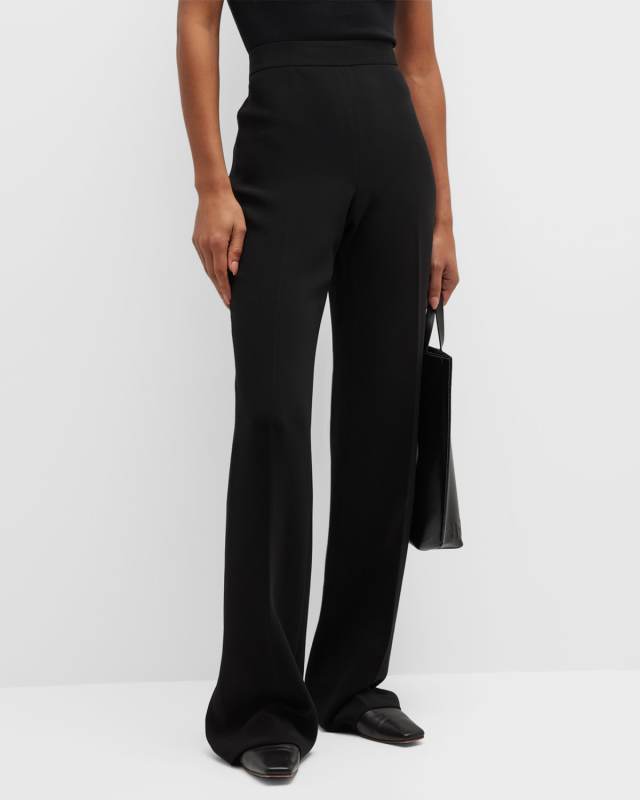 Gates High-Rise Flare Pants