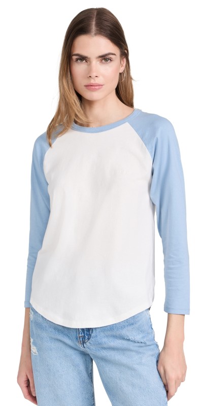 FRAME Raglan Baseball Teeky Blue Multi