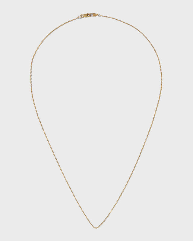 Melange 14K Gold Ball Chain Necklace