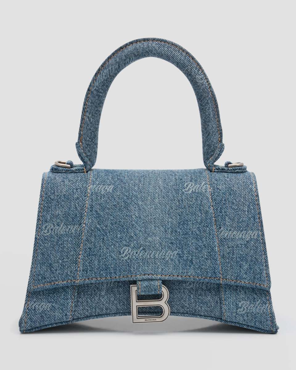 Hourglass Small Girly Denim Bag