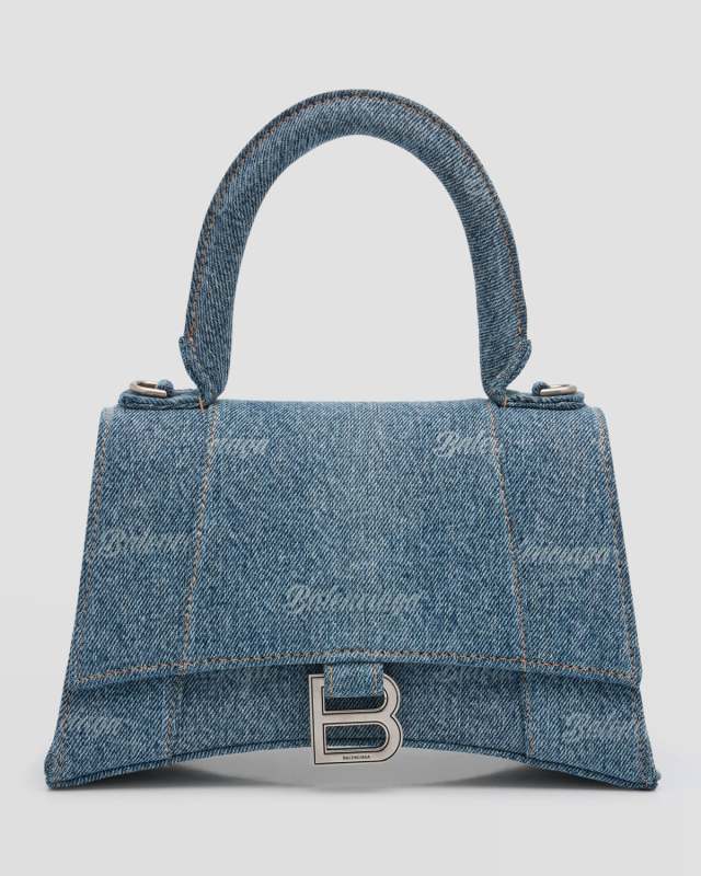 Hourglass Small Girly Denim Bag