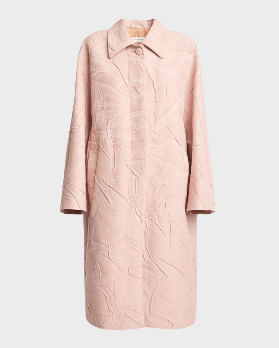 Roolsy Jacquard Overcoat